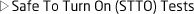 Safe To Turn On(STTO) Tests